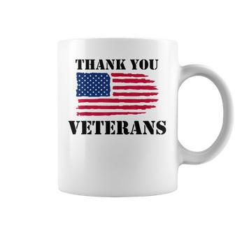 Thank You Veteran Us Military Gifts Veterans Day Mens Womens Coffee Mug - Seseable