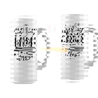 Thats My Grandson Out There Gift Women Baseball Grandma Coffee Mug | Mazezy