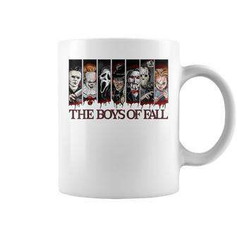 The Boys Of Fall Vintage Scary Horror Movie Halloween Autumn Coffee Mug - Thegiftio UK