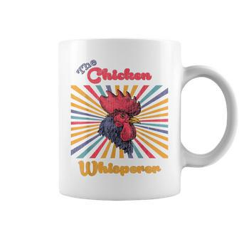 The Chicken Whisperer Retro Chicken Lover Farming Design Coffee Mug | Mazezy