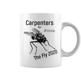 The Fly Vote 2020 Debate Election Vice President The Carpenters Coffee Mug | Mazezy
