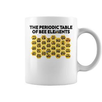The Periodic Table Of Bee Elements Beekeeper Honeycomb Coffee Mug | Mazezy