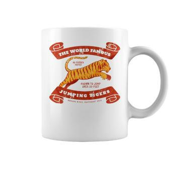 The World Famous Jumping Tigers Coffee Mug | Mazezy