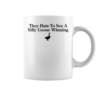 They Hate To See A Silly Goose Winning Coffee Mug | Mazezy