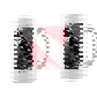 Trinidad And Tobago Grunge Flag Soca Tee T Shirt Trini Coffee Mug - Thegiftio