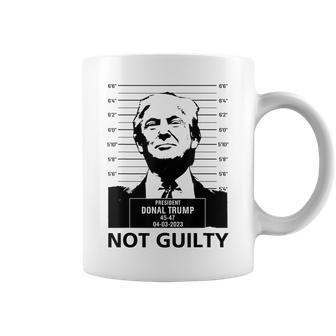 Trump Hot 2024 President Trump Not Guilty Scar Coffee Mug | Mazezy