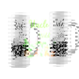 Uncle Of The Wild One | Zoos Happy Birthday Jungle Animal Coffee Mug | Mazezy