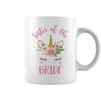 Unicorn Sister Of The Bride Wedding Gift Coffee Mug | Mazezy