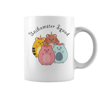 Unihamster Squad Goals Adorable Hamster Friends Coffee Mug | Mazezy