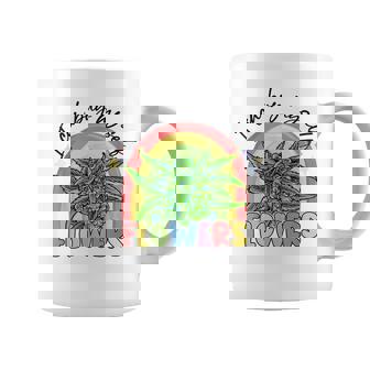 Unique Design I Can Buy Myself Flowers Weed Colorfull Women Coffee Mug - Thegiftio UK