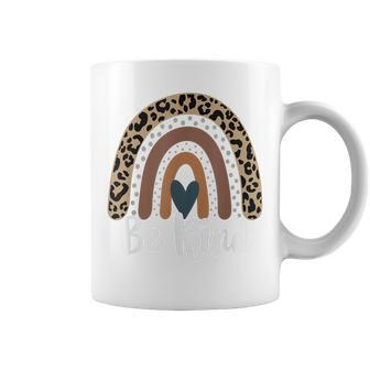 Unity Day Orange Anti Bullying Leopard Raibow Be Kind Coffee Mug | Mazezy