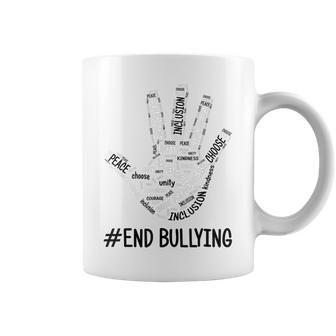 Unity Day Orange Kids 2022 Anti Bullying Love Sign Language V5 Coffee Mug - Thegiftio UK