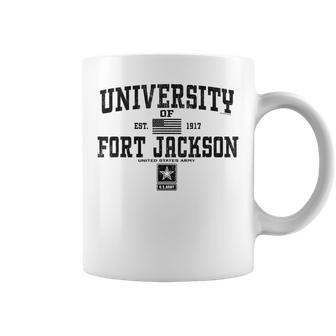 University Of Fort Jackson South Carolina Coffee Mug | Mazezy