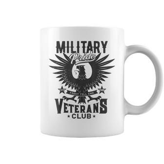 Veterans Military Pride Veterans Club Coffee Mug | Mazezy
