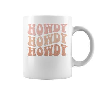 Vintage Howdy Western Life Rodeo Country Music Cowgirls Coffee Mug | Mazezy