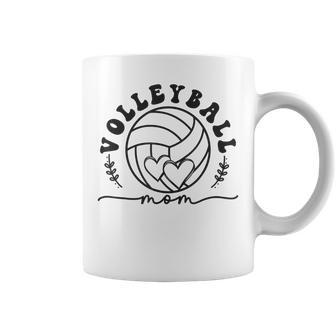 Volleyball Mom For Women Matching Volleyball Players Team Coffee Mug | Mazezy