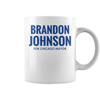 Vote Brandon Johnson For Chicago Mayor Coffee Mug | Mazezy