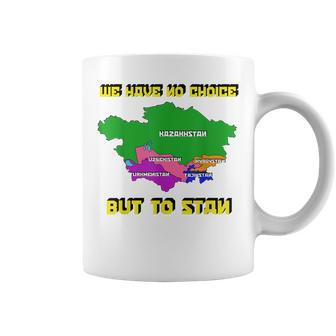 We Have No Choice But To Stan Funny Flag Map Coffee Mug | Mazezy CA