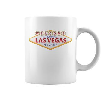 Welcome To Fabulous Las Vegas Sign Coffee Mug - Monsterry AU