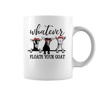 Whatever Floats Your Goat Lover Coffee Mug | Mazezy