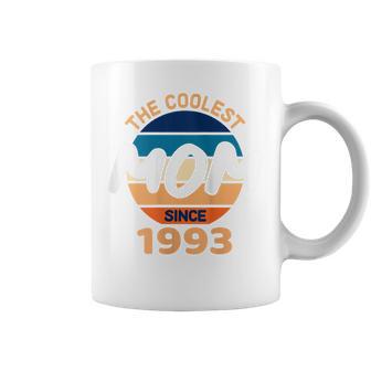 Womens Coolest Mom Since 1993 Vintage Retro Year Best Mom Coffee Mug - Seseable