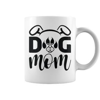 Womens Funny Dog Best Dog Mom Ever Meow Funny Dog Mothers Day Gifts Coffee Mug - Thegiftio UK