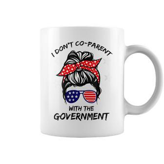 Womens I Don’T Coparent With The Government Coffee Mug - Seseable