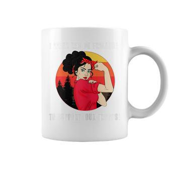 Womens I Wear Red On Fridays Remember Everyone Deployed Military Coffee Mug - Seseable