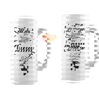 Womens Soon To Be Grammy 2023 Mothers Day First Time Mom Pregnancy Coffee Mug - Thegiftio