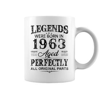 Womens Vintage 1963 Funny 59 Years Old Men And Women 59Th Birthday Coffee Mug - Seseable