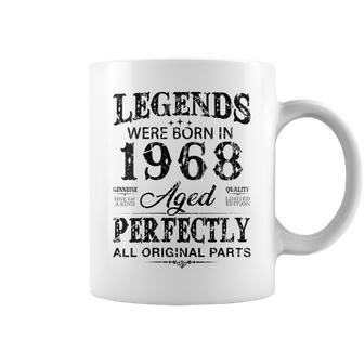 Womens Vintage 1968 Funny 54 Years Old Men And Women 54Th Birthday Coffee Mug - Seseable