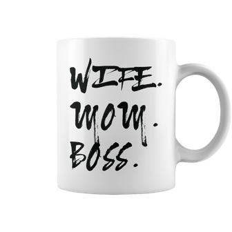 Womens Wife Mom Boss Womens Mothers Day Gifts 2023  Coffee Mug