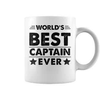 Worlds Best Captain Ever Coffee Mug - Seseable