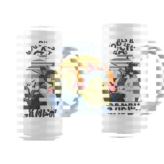 Worlds Best Cat Grandpaw Vintage Grandpa Cat Lover Coffee Mug | Mazezy