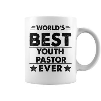 Worlds Best Youth Pastor Ever Coffee Mug - Seseable