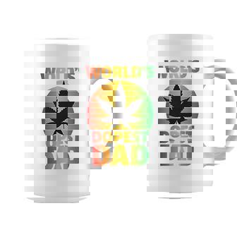 Worlds Dopest Dad Fathers Best Christmas Gifts For Dad Coffee Mug - Thegiftio