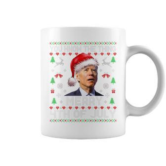 You Know The Thing Merry 4Th Of July Santa Biden Christmas V2 Coffee Mug - Seseable