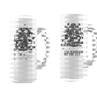 Your Family Name Customizable Crest Coffee Mug - Seseable