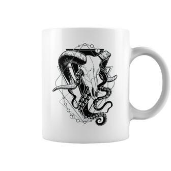 Zodiac Dead Aries &Amp Tentacles Coffee Mug | Mazezy
