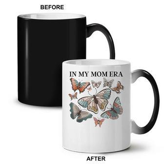 In My Mom Era Butterfly Coffee Color Changing Mug | Mazezy