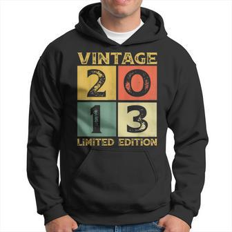 10 Year Old Gifts Vintage 2013 Limited Edition 10Th Bday Hoodie - Seseable