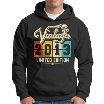10 Year Old Gifts Vintage 2013 Limited Edition 10Th Birthday V12 Hoodie - Thegiftio UK