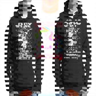 100 Days Of Magical Learning Cute Unicorn Happy 100Th Day Men Hoodie - Thegiftio