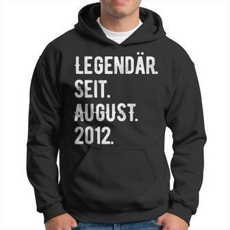 11 Geburtstag Geschenk 11 Jahre Legendär Seit August 2012 Hoodie - Seseable