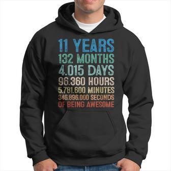 11 Year Old Gift Decorations 11Th Bday Awesome 2012 Birthday Hoodie | Mazezy