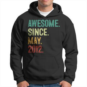 11 Years Old Awesome Since May 2012 11Th Birthday Hoodie | Mazezy