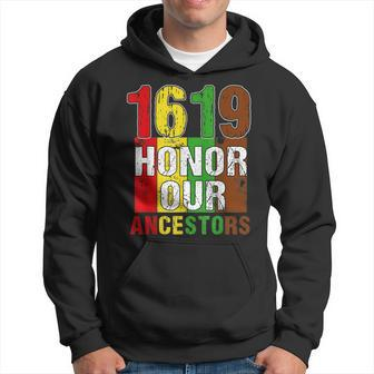 1619 Our Ancestors Project Black History Month Kwanzaa Hoodie - Seseable