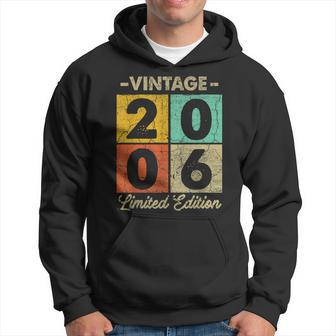 17 Year Old Gifts Vintage 2006 Limited Edition 17Th Birthday V9 Hoodie - Thegiftio UK