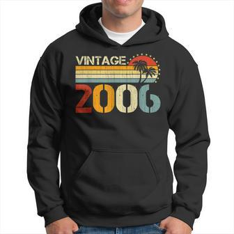 17Th Birthday Gifts Vintage 2006 Limited Edition 17 Year Old Hoodie - Seseable