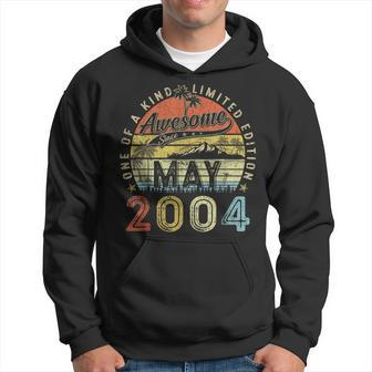 19 Year Old Awesome Since May 2004 19Th Birthday Hoodie | Mazezy